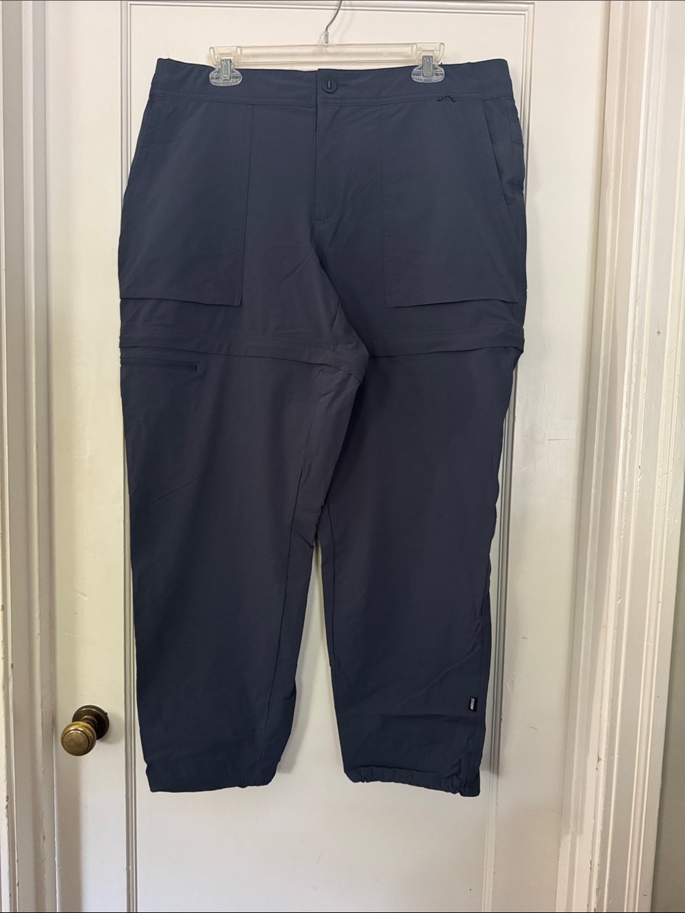 REI Women's Wide-Leg Convertible Pants — Charcoal